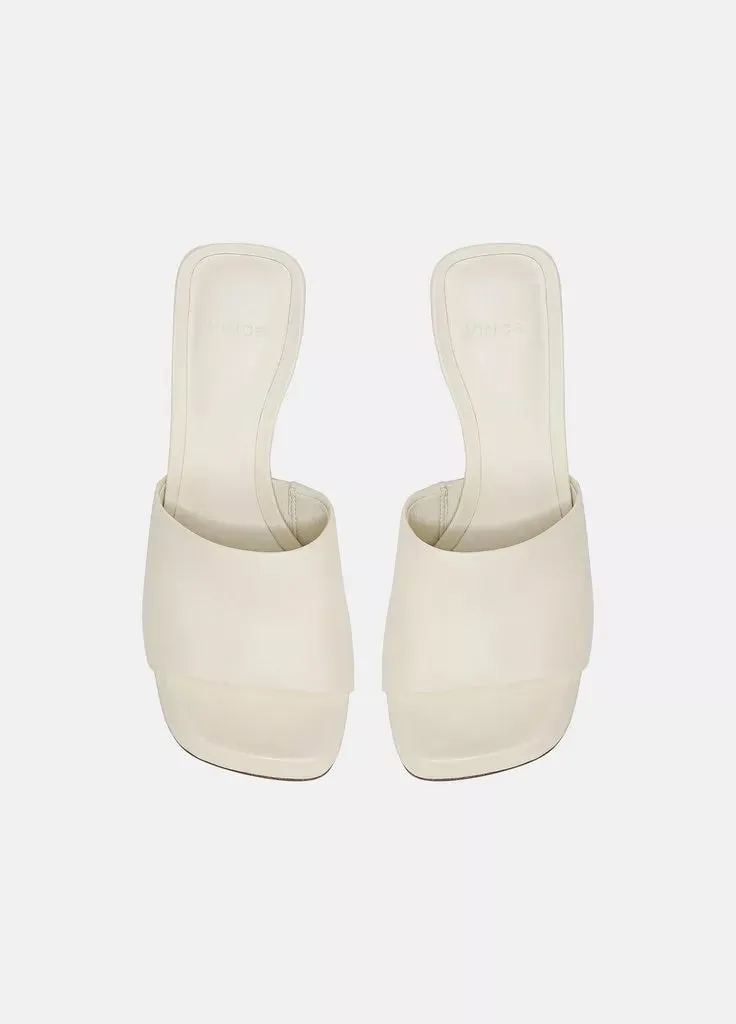 Lulu Heeled Sandals - Marble Cream