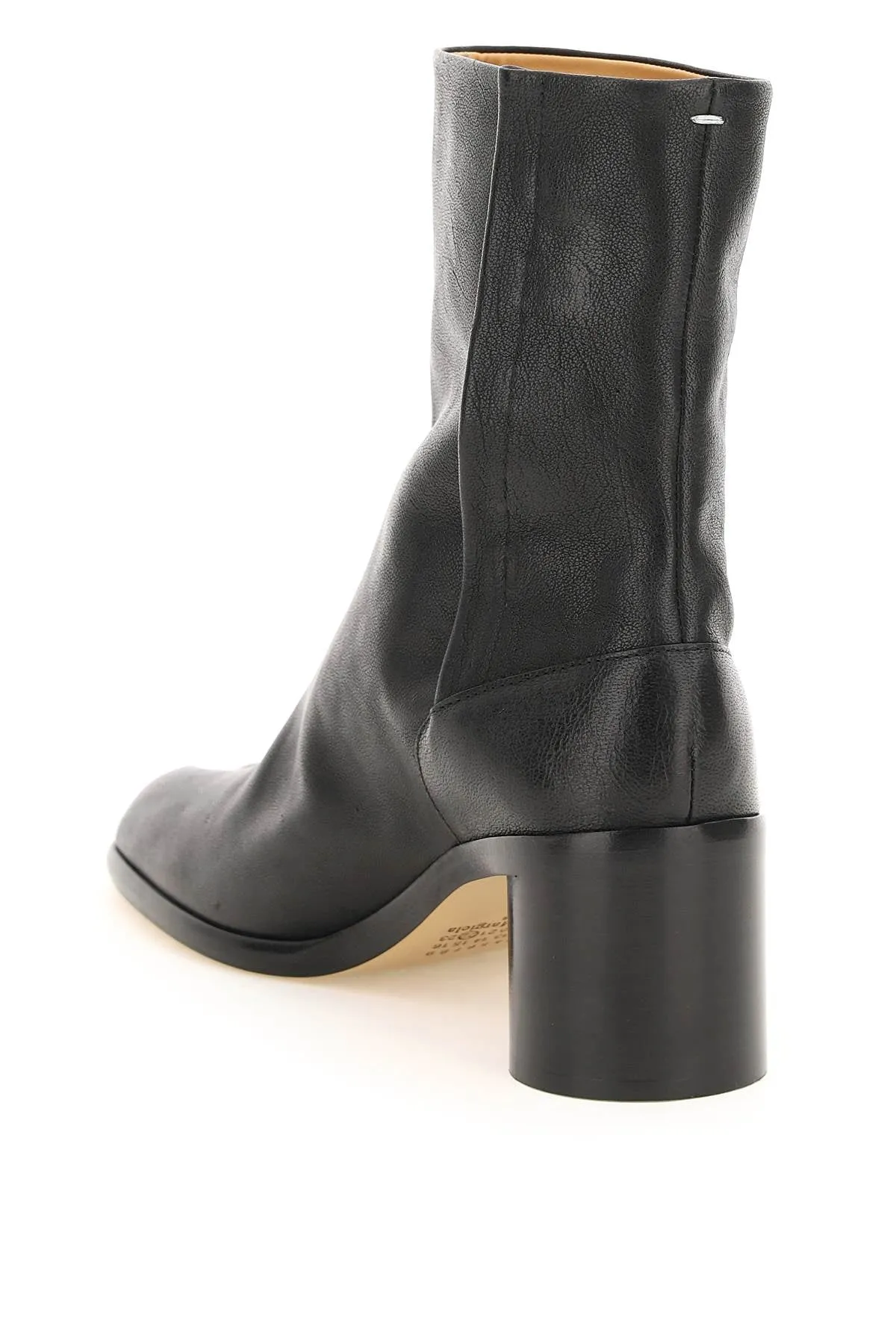 Black Maison Margiela Tabi Ankle Boots