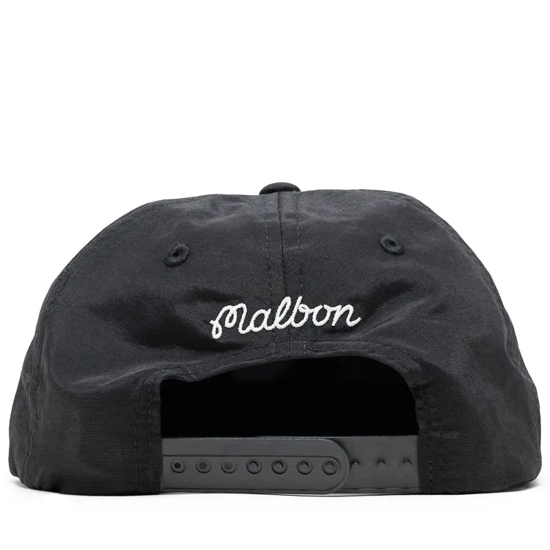 Malbon Golf Fudd Buckets Nylon Rope Hat - Black