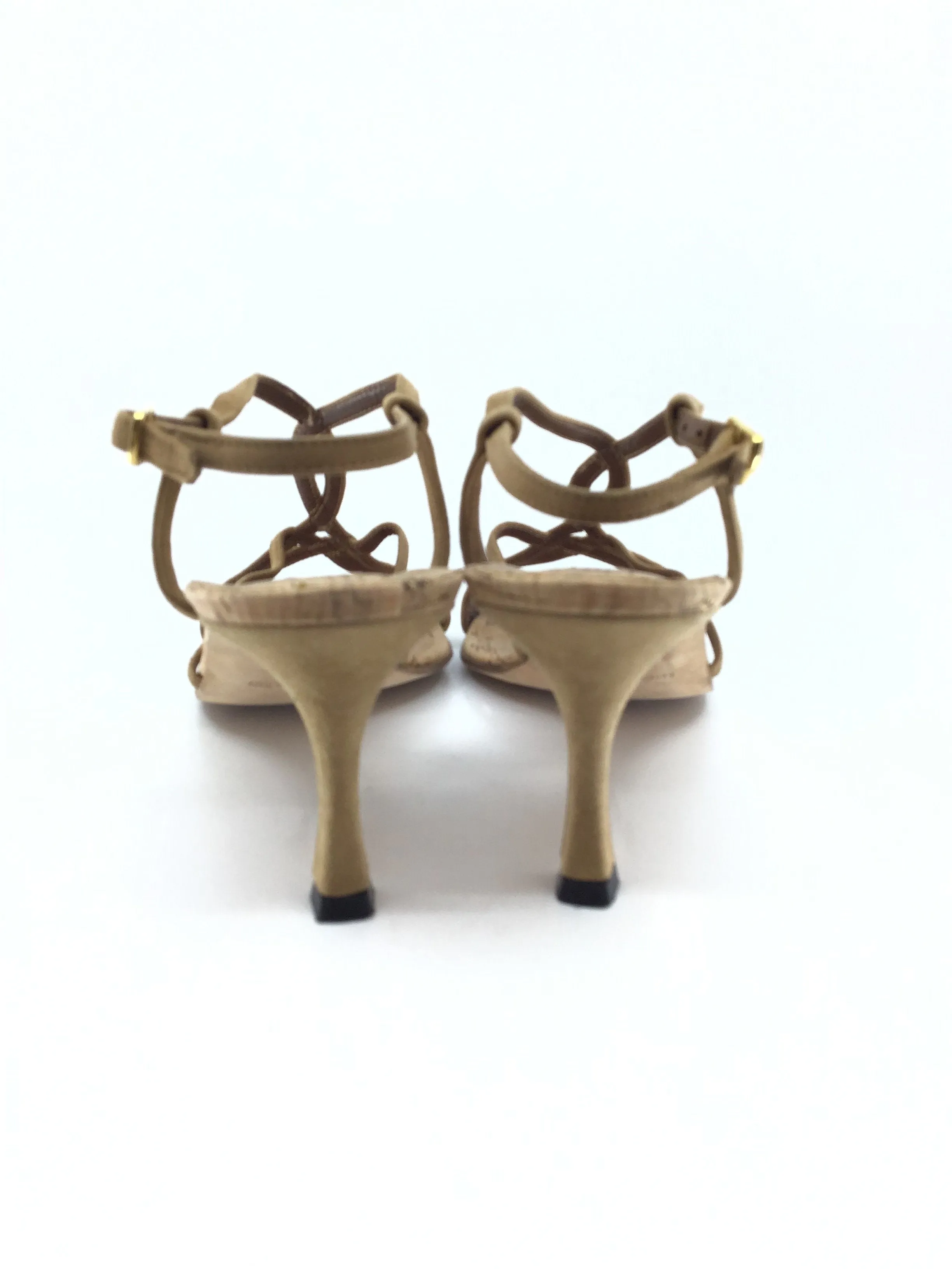 Cork Sandals by Manolo Blahnik