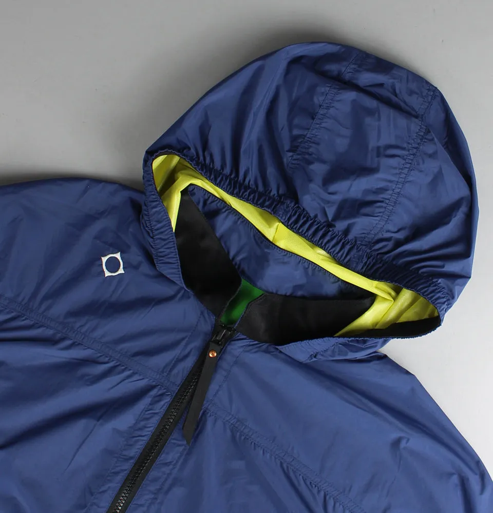 Ma.Strum Packable Rain Tunic Jacket - Northern Blue