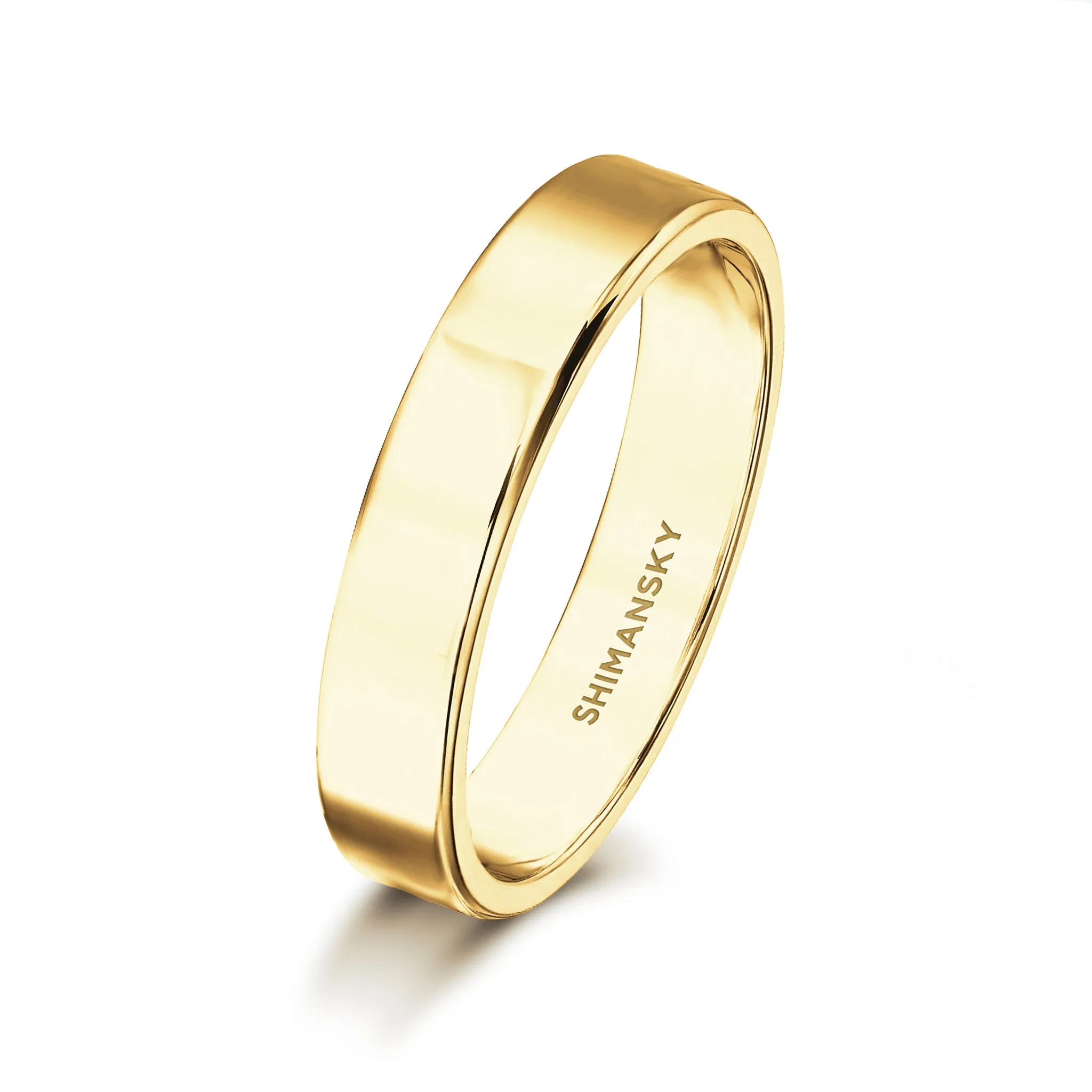 Max-line Flat Wedding Band