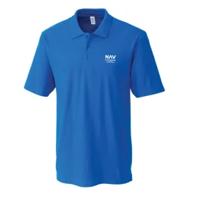 Mens Addison All Cotton Pique Polo / Polo Addison en coton piqué à manches courtes pour hommes de Clique