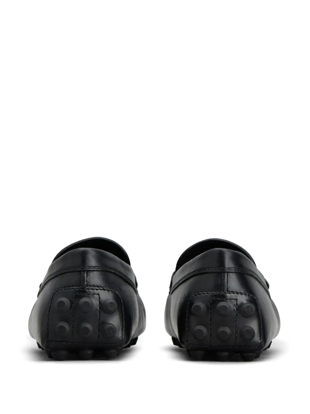 Men's Black Leather Moccasins for Spring/Summer 2024 by TOD'S