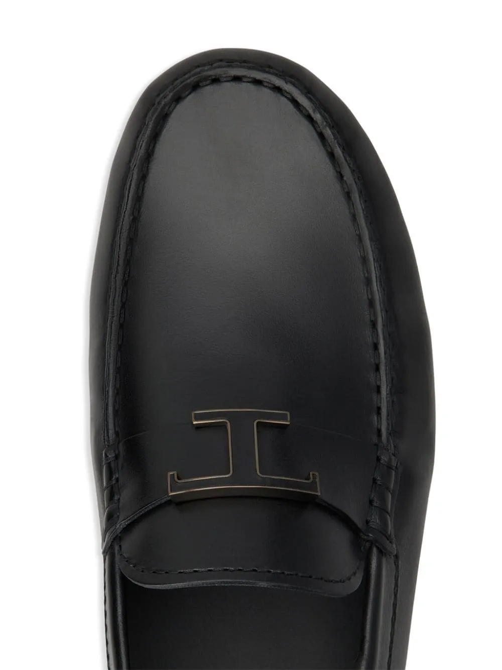 Men's Black Leather Moccasins for Spring/Summer 2024 by TOD'S