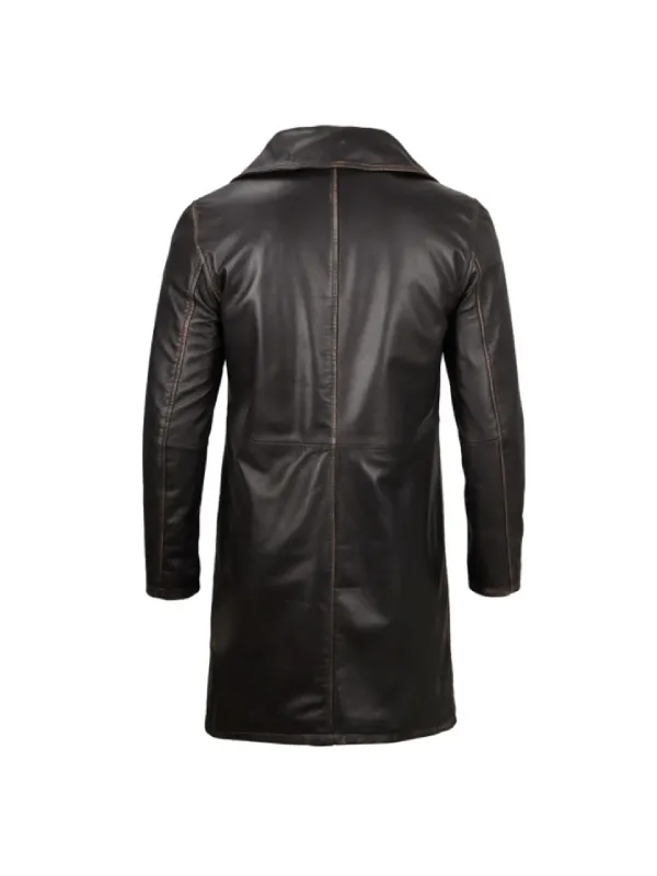 Brown Leather Jacket for Men