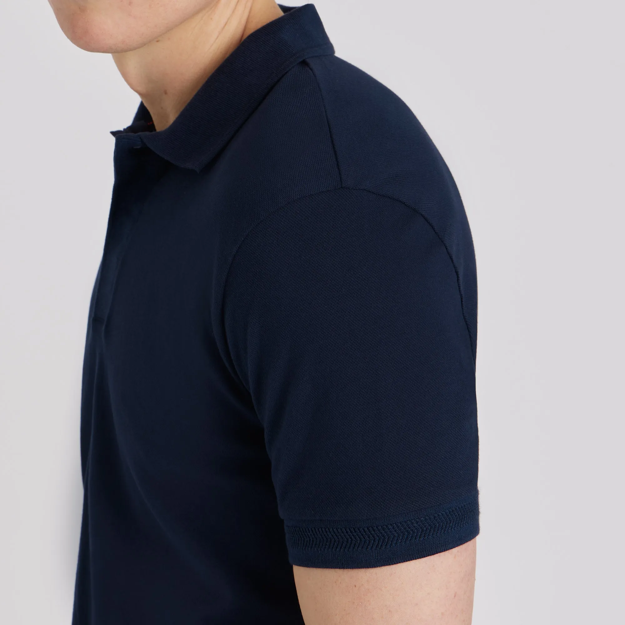 Men's Piqué Polo Shirt Navy