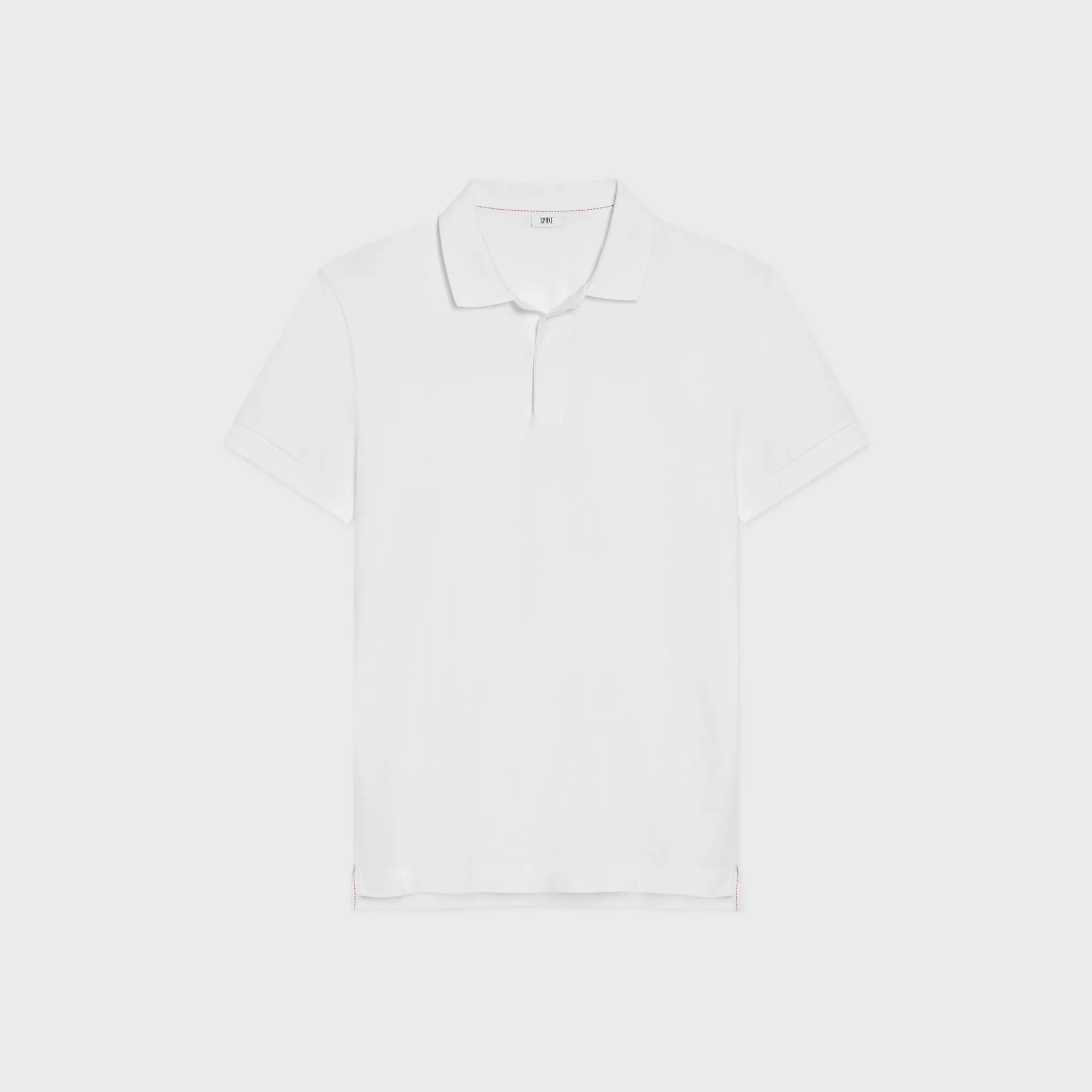 Men's Piqué Polo Shirt White