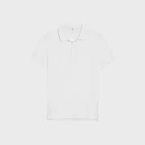 Men's Piqué Polo Shirt White