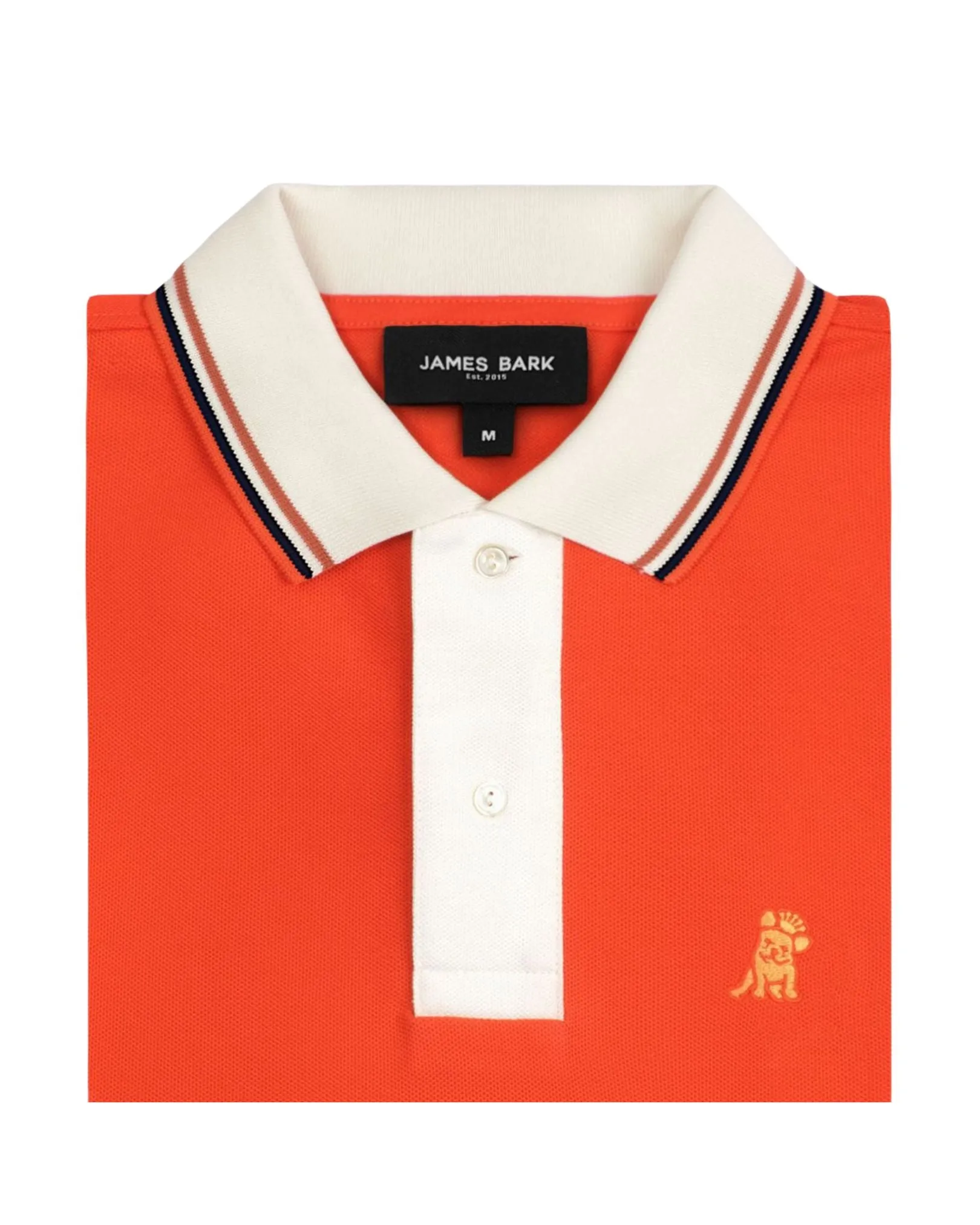 Men's Positano Polo Shirt - Tangerine A229