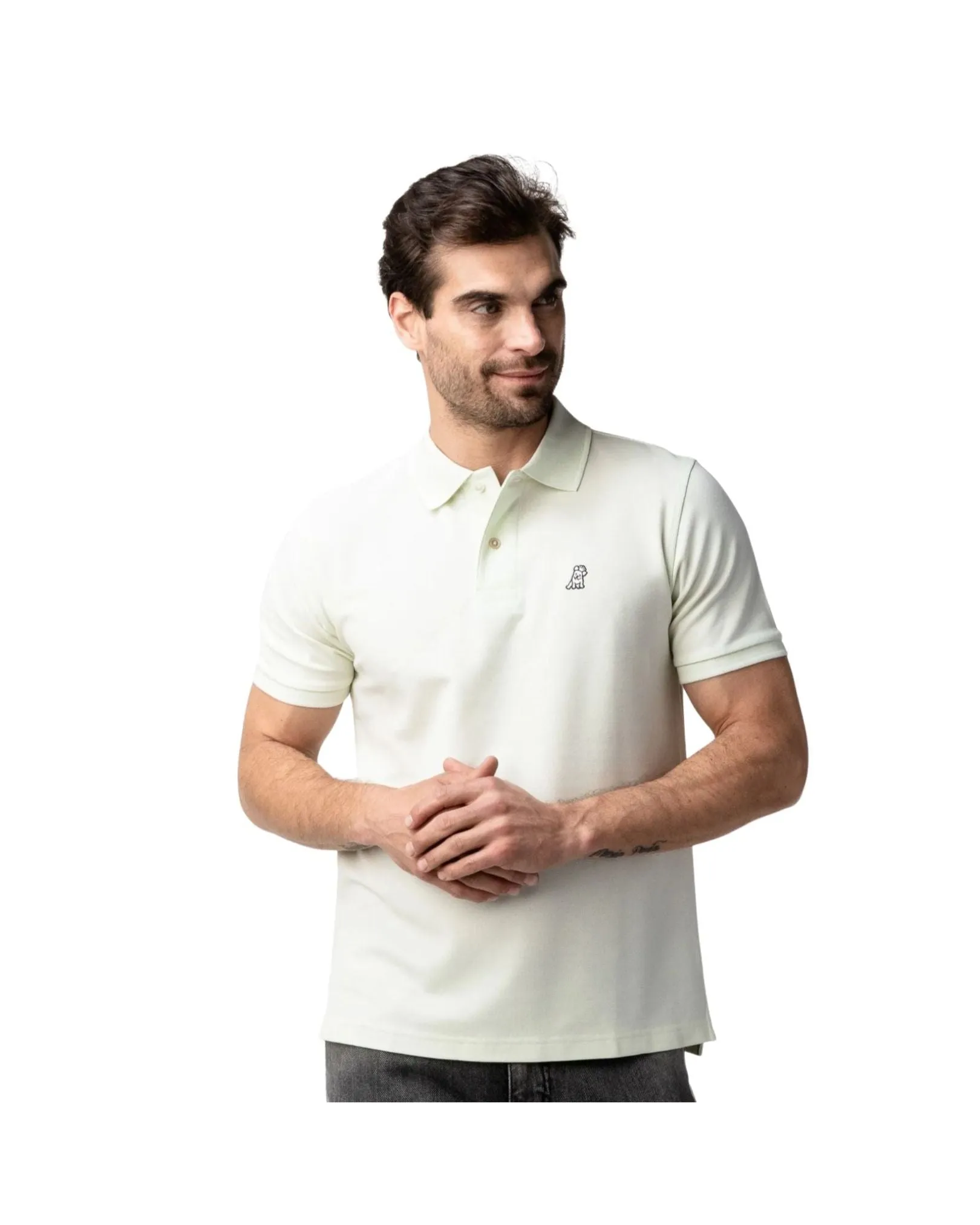 Men's Regular Fit Polo Shirt - Phantom Green A11