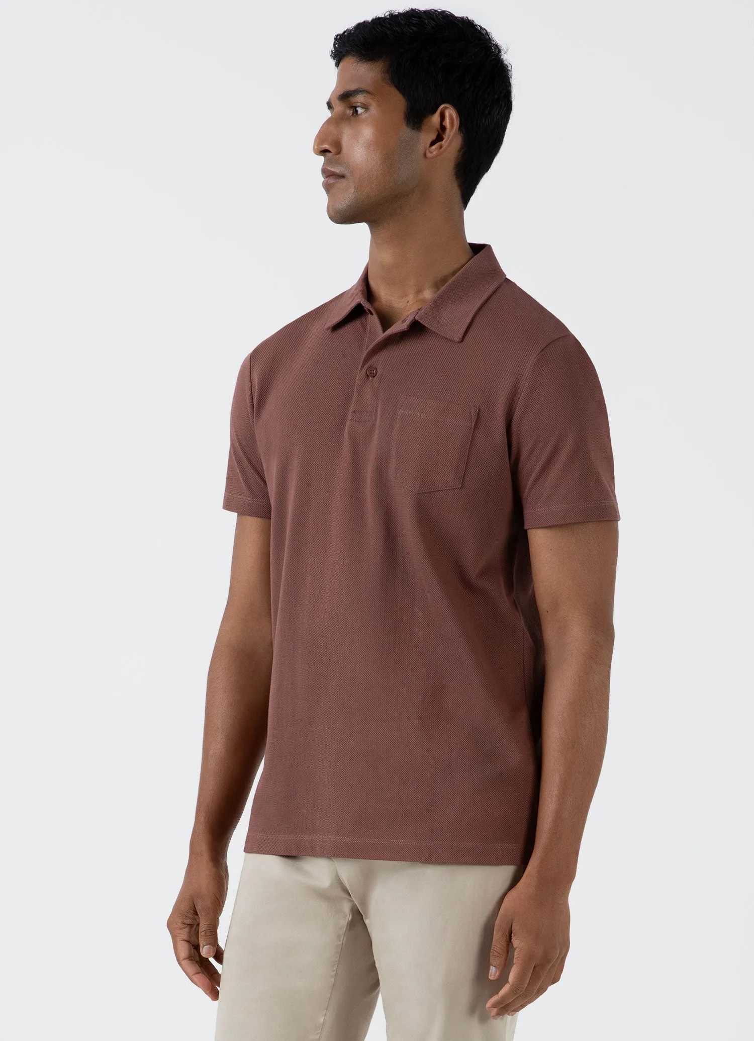 Men's Brown Riviera Polo Shirt