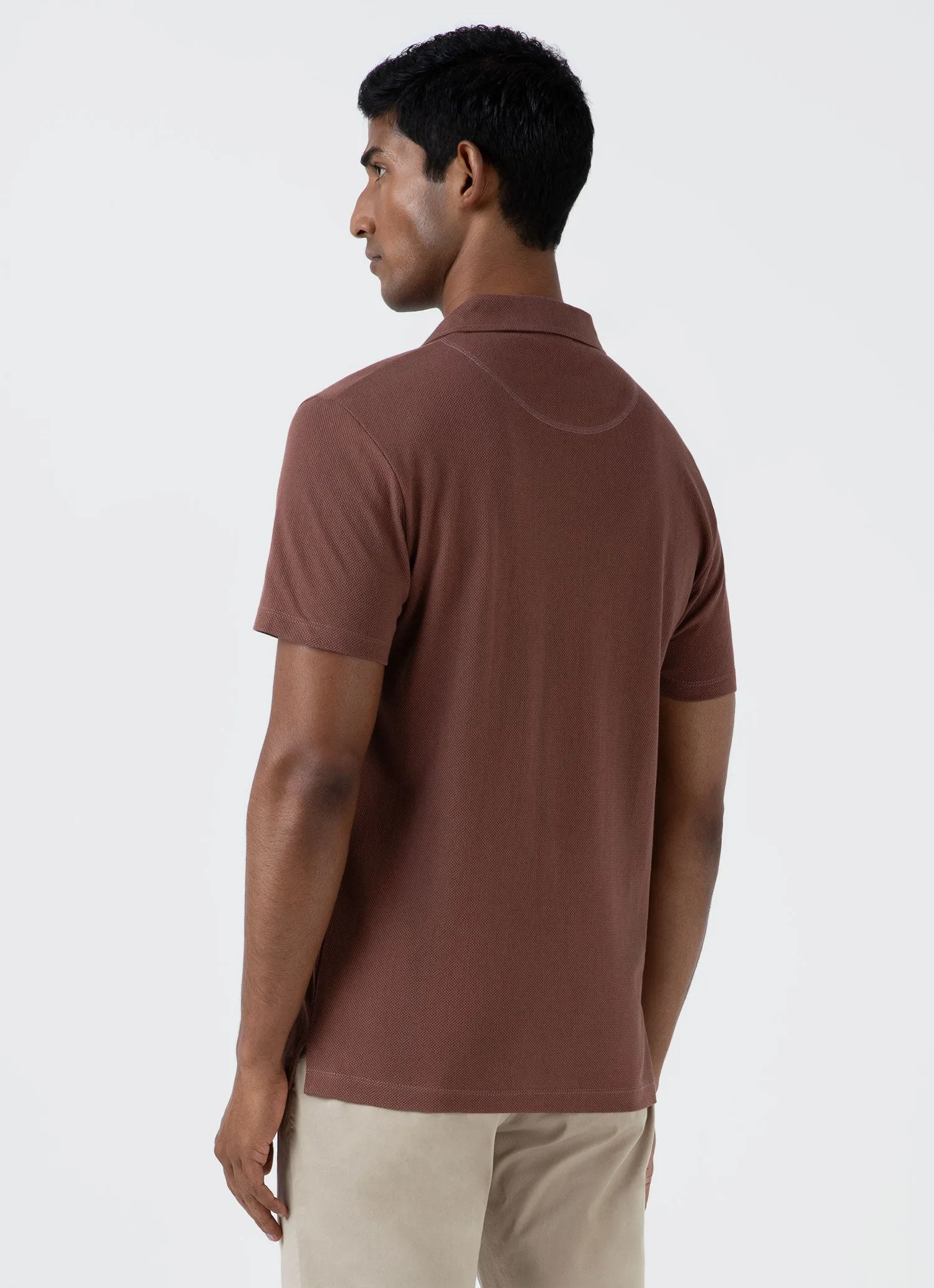 Men's Brown Riviera Polo Shirt