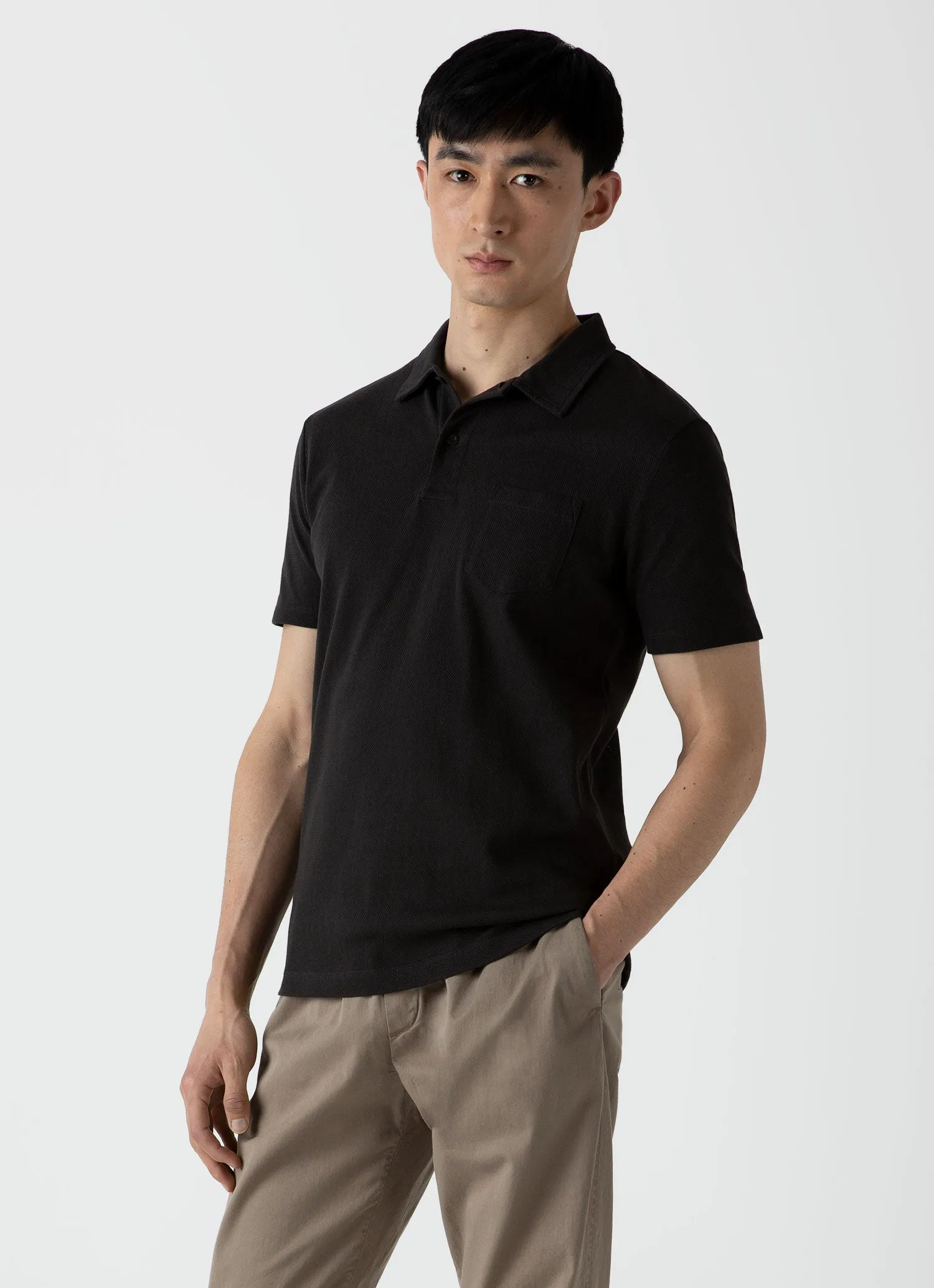 Riviera Polo Shirt for Men - Coffee