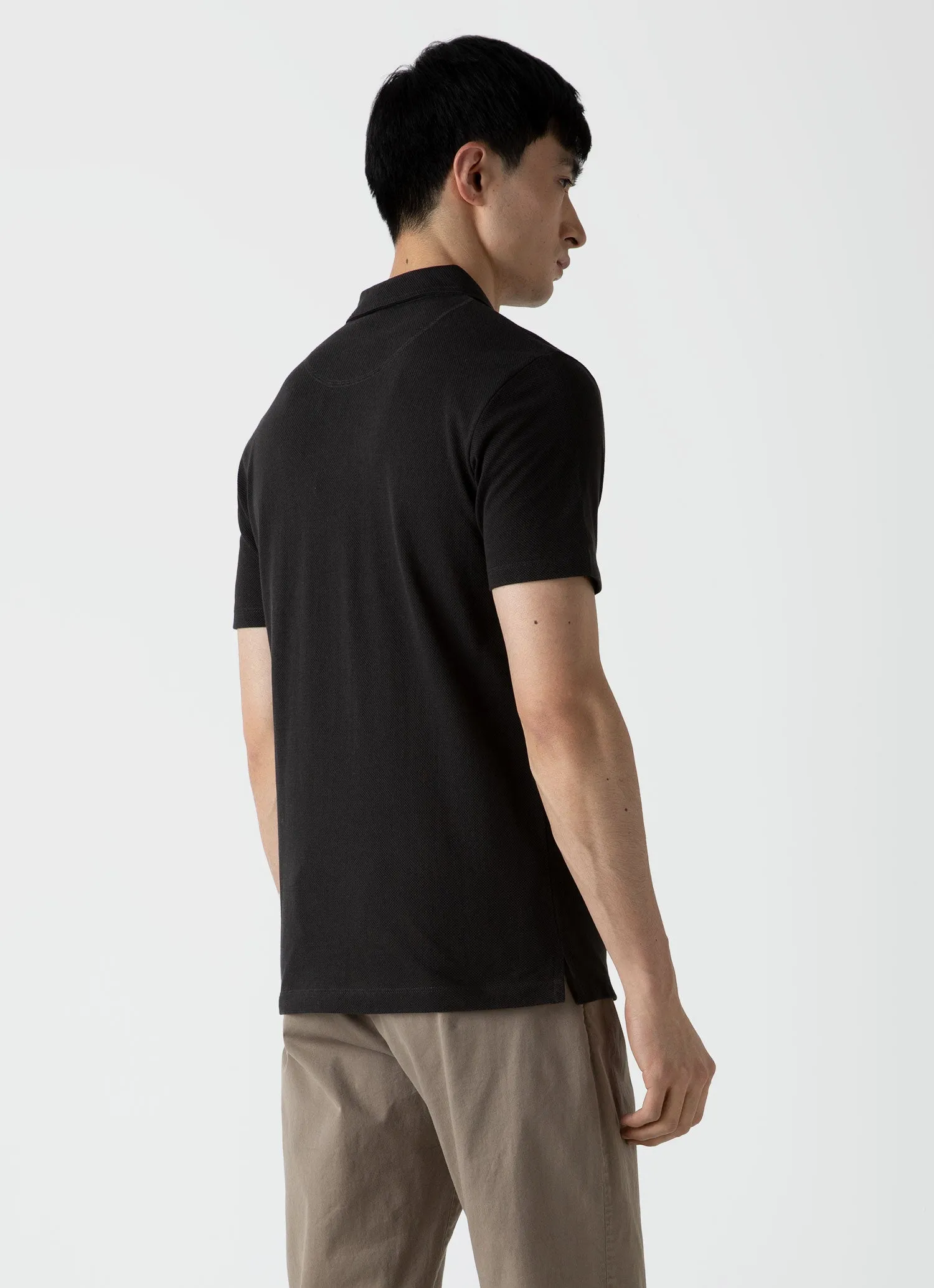 Riviera Polo Shirt for Men - Coffee