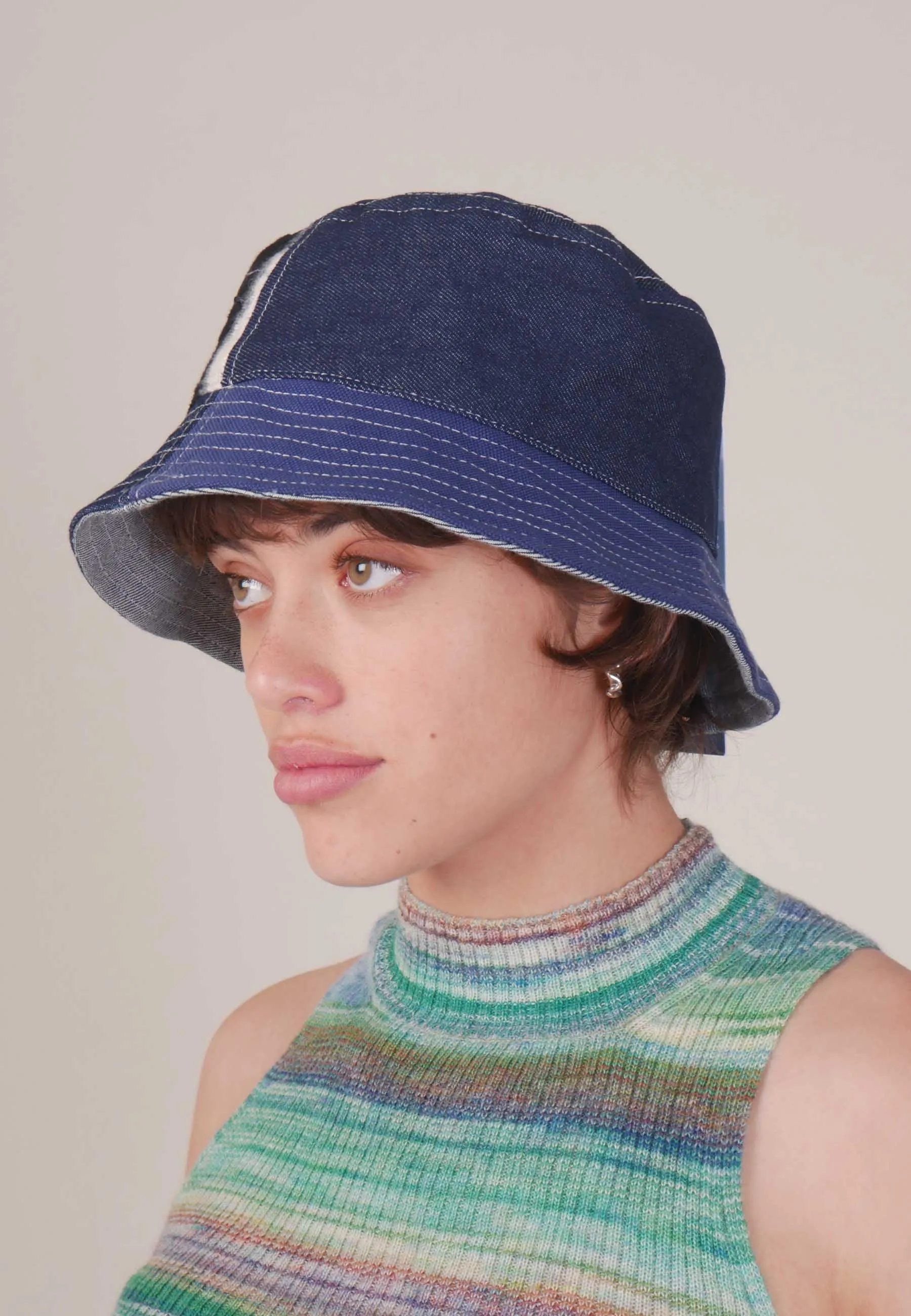 Mercado Global Bucket Hat - navy blue