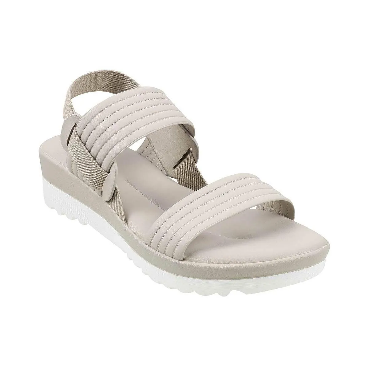 Metro Women Light-Grey Casual Sandals