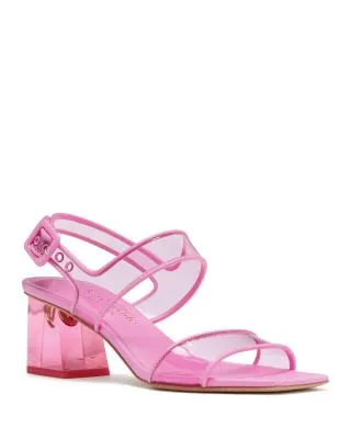 Milani Lucite Heel Sandals for Women