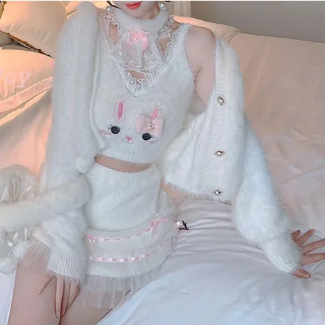 Milky Plush Bunny Set