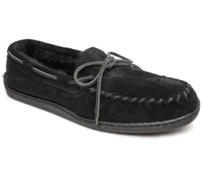 Men's Sheepskin Hardsole Moccasins by Minnetonka