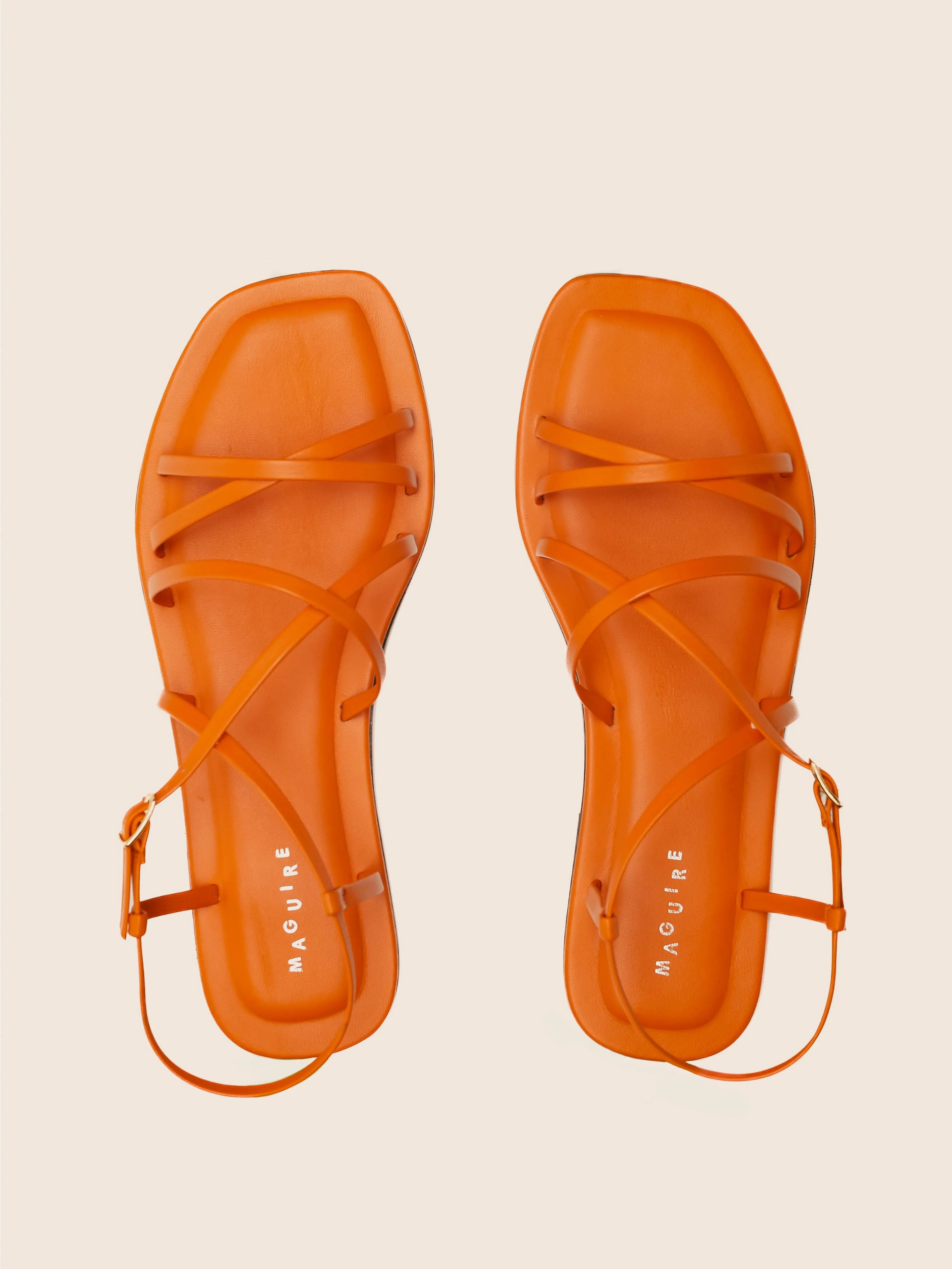 Orange Sandal by Minori