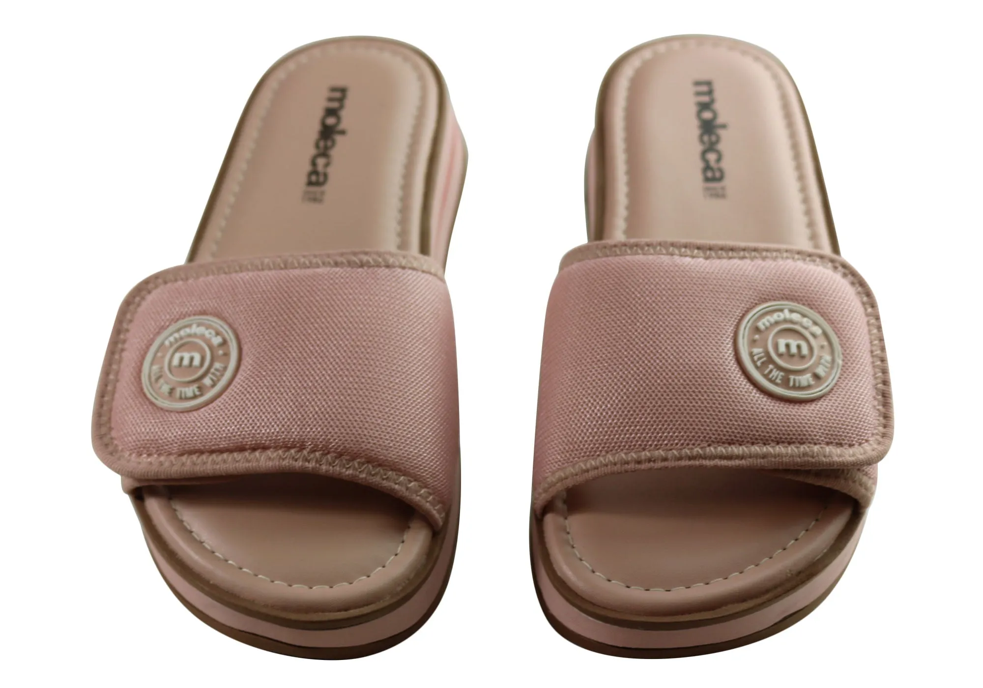 Moleca Kamero Womens Comfortable Slides Sandals Made In Brazil