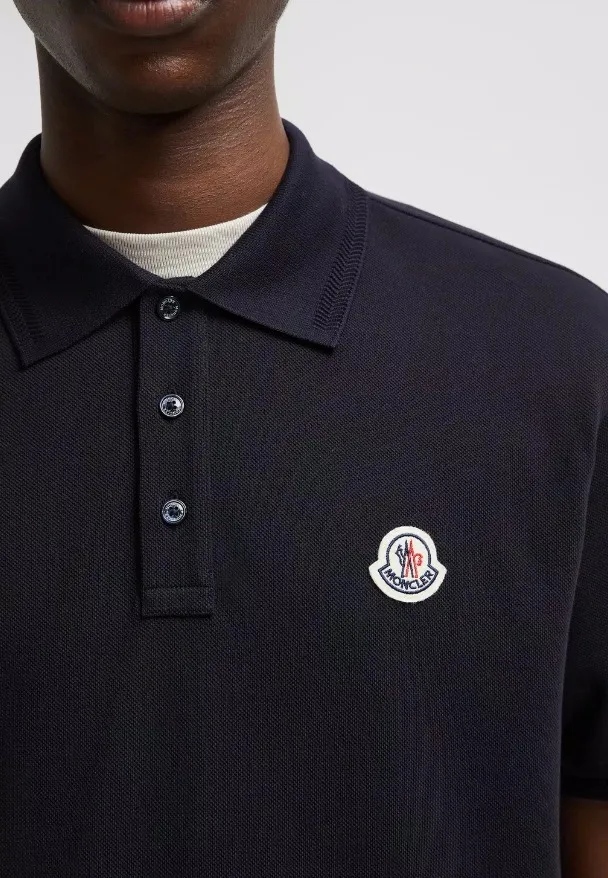 Moncler Logo Patch Polo Shirt