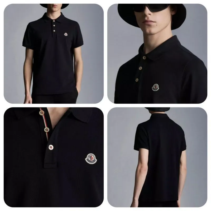 Moncler logo polo shirt.