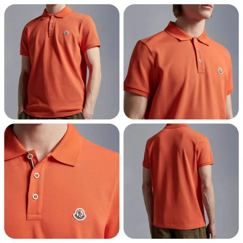 Moncler logo polo shirt.