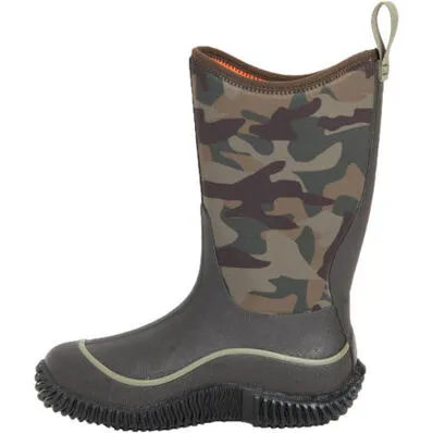 MUCK BOOTS KIDS' HALE BOOT - BROWN/CLASSIC CAMO