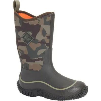 MUCK BOOTS KIDS' HALE BOOT - BROWN/CLASSIC CAMO