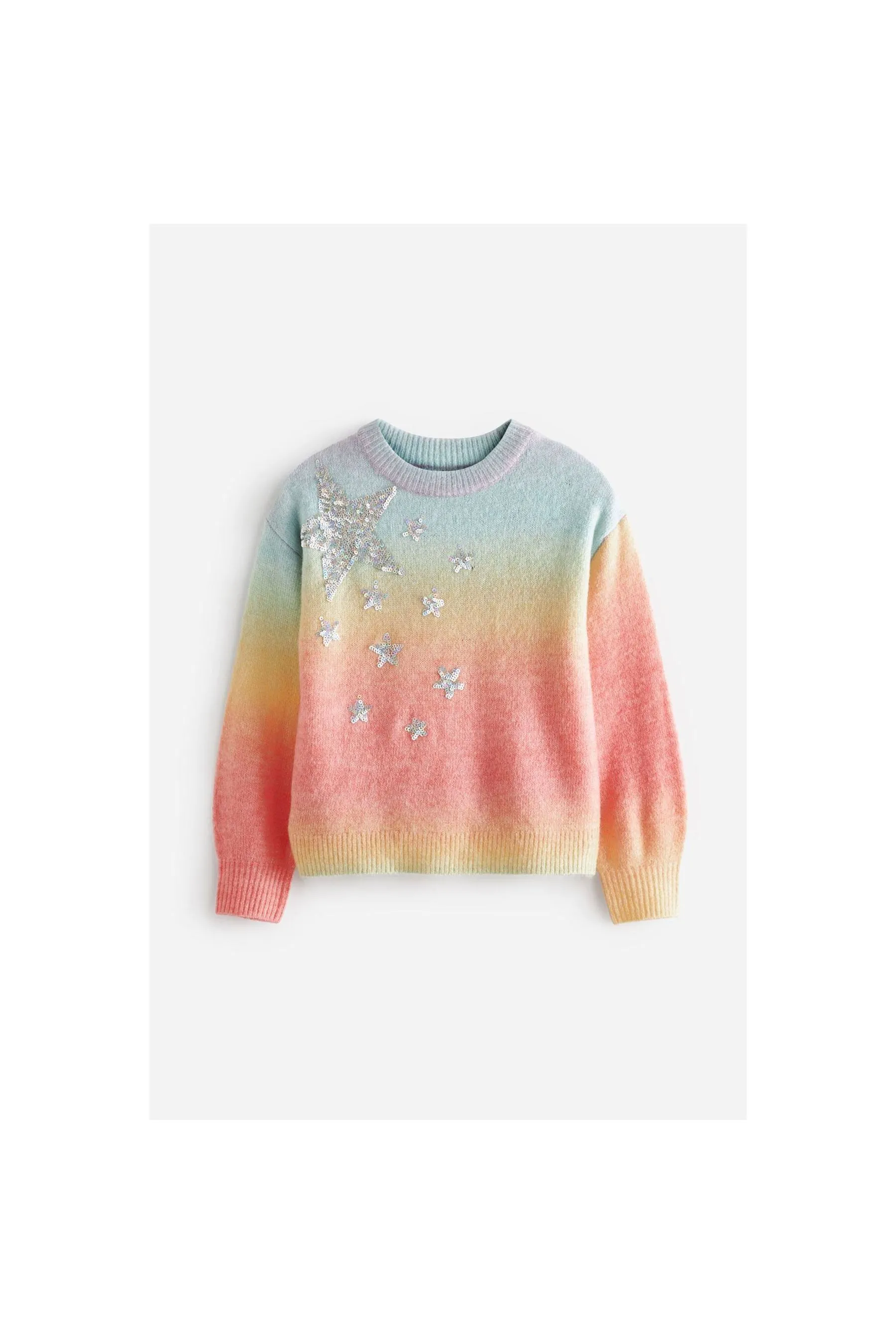 Multi Sequin Girls Jumper - NEXT Multicolor Jumpers