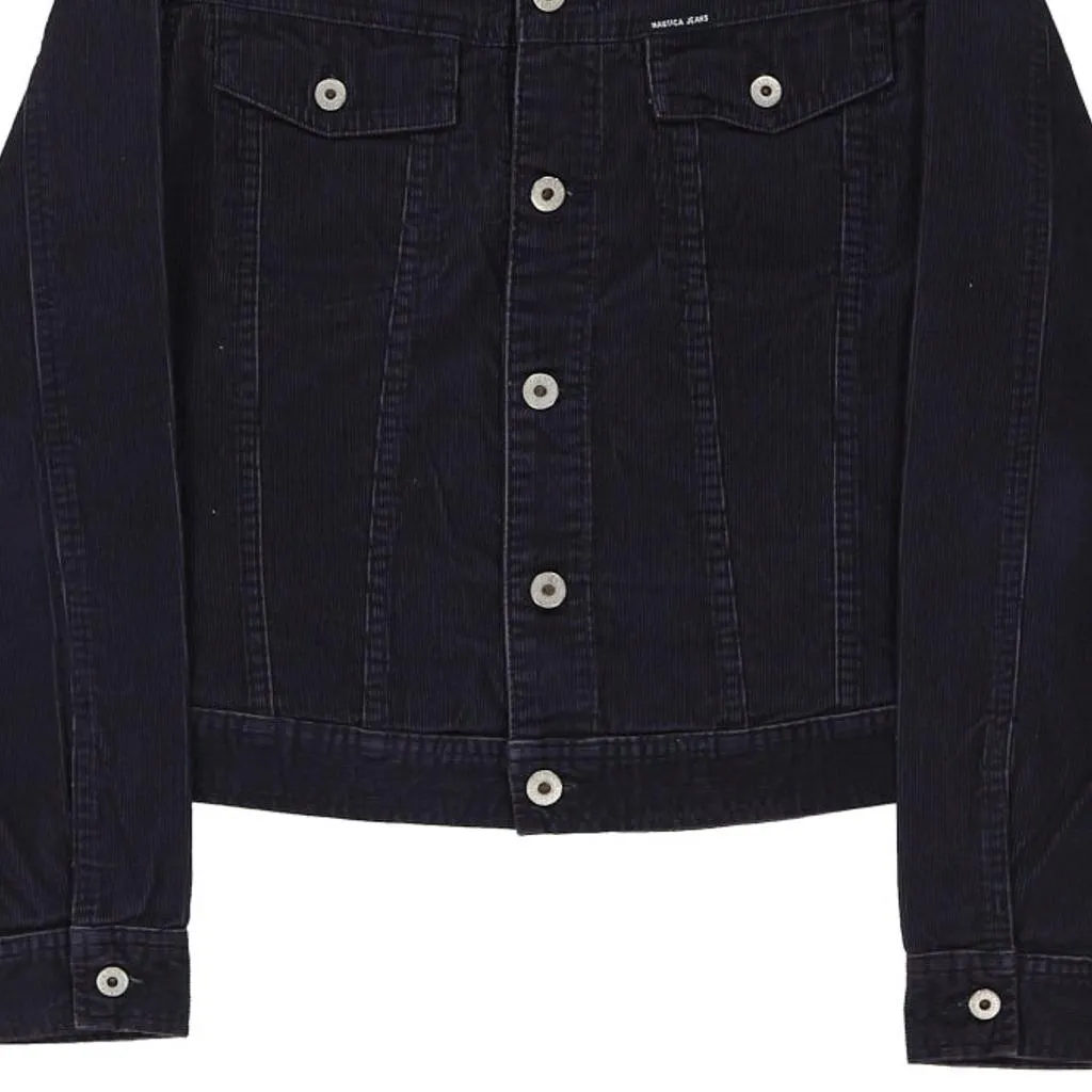 Nautica Cord Jacket - Medium Navy Cotton