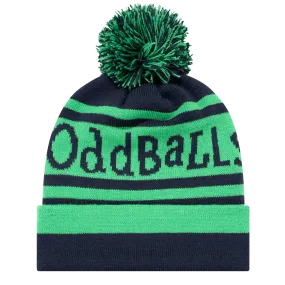 Navy | Irish Green - Bobble Hat