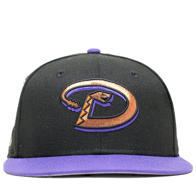 New Era x Politics Arizona Diamondbacks 59FIFTY Fitted Hat - Black/Purple