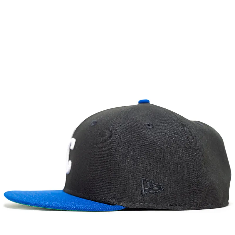 New Era x Politics Kansas City Royals 59FIFTY Fitted Hat - Black/Light Royal