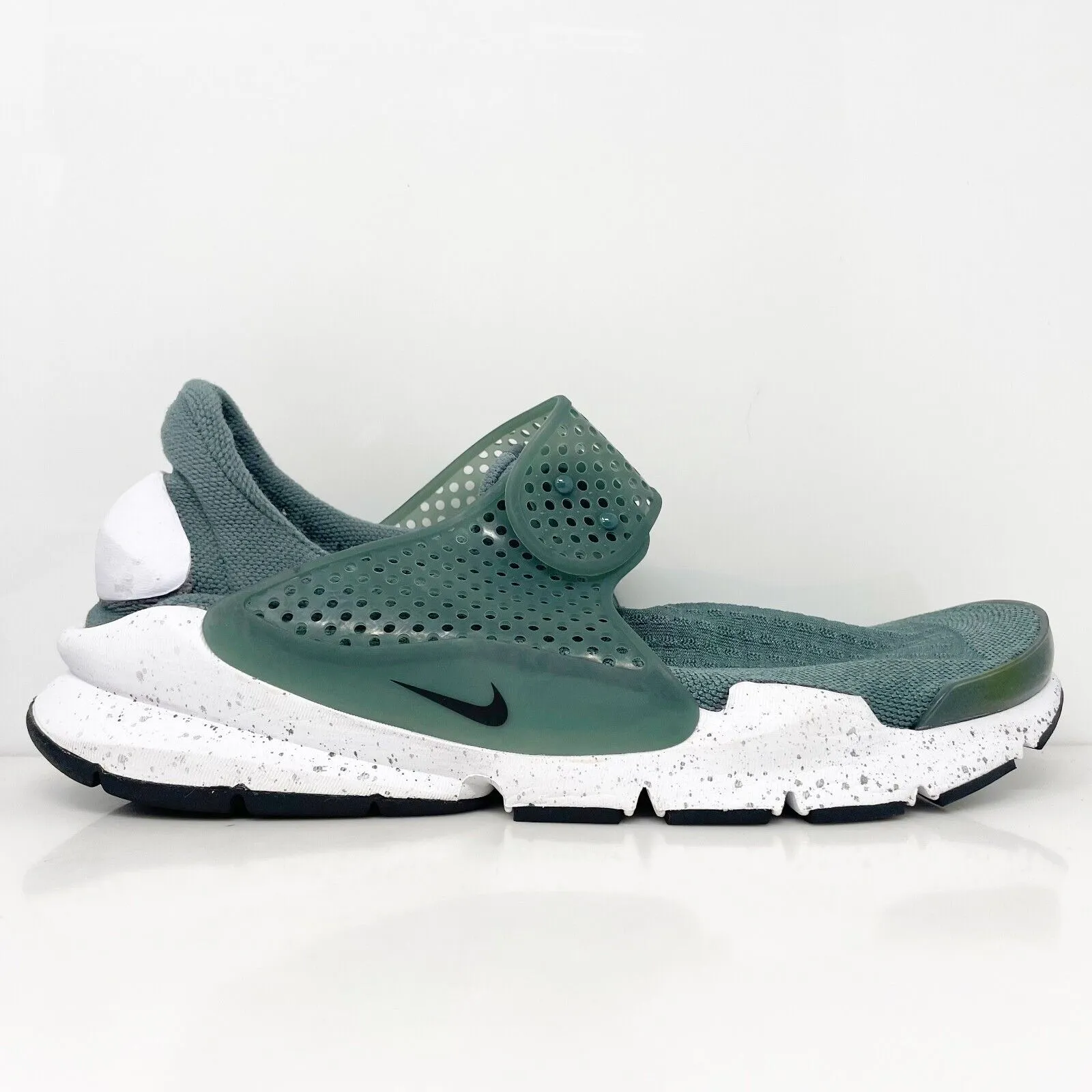 Nike Mens Sock Dart 833124-302 Green Running Shoes Sneakers Size 10