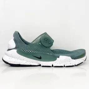 Nike Mens Sock Dart 833124-302 Green Running Shoes Sneakers Size 10