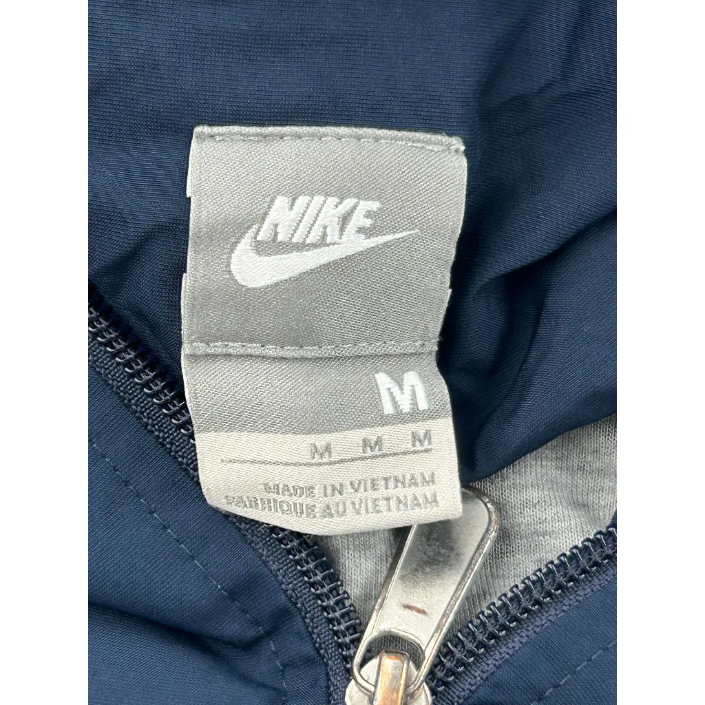 Nike Two-Tone Jacket - Medium - Blue Polyester