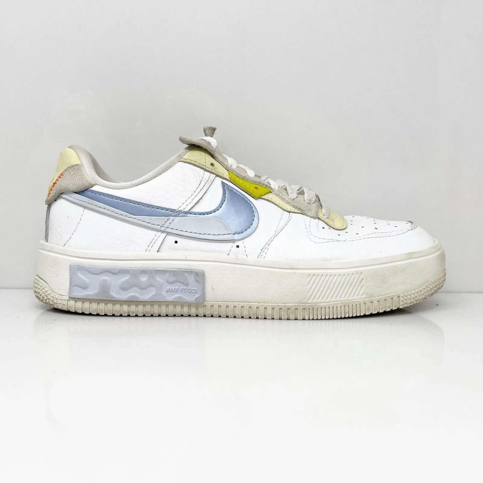 Nike Womens Air Force 1 Fontanka DV2175-100 White Casual Shoes Sneakers Size 8.5