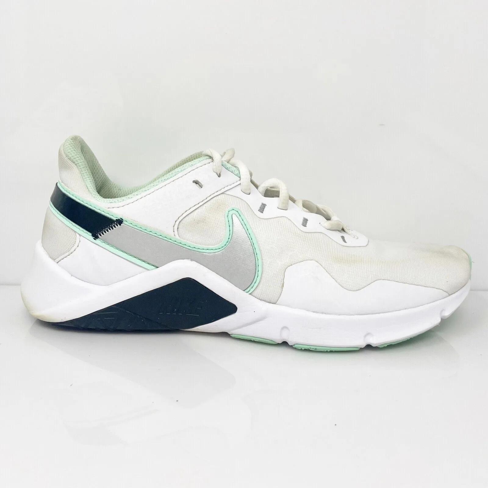 Nike Womens Legend Essential 2 CQ9545-102 White Running Shoes Sneakers Size 9.5