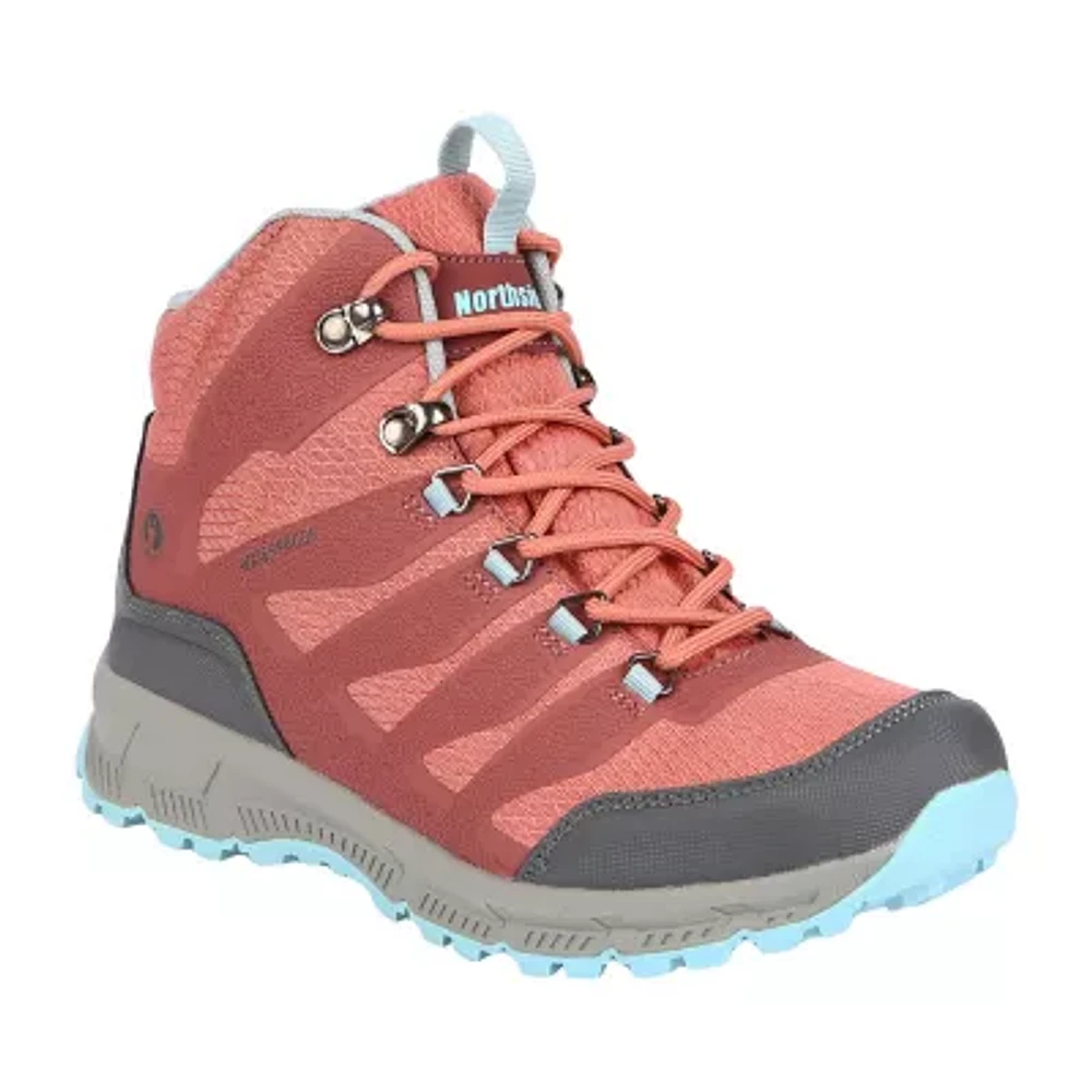 Northside Womens Hargrove Mid Waterproof Flat Heel Hiking Boots