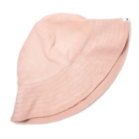 Cotton Terry Sun Hat with Strap - Peachy for Baby