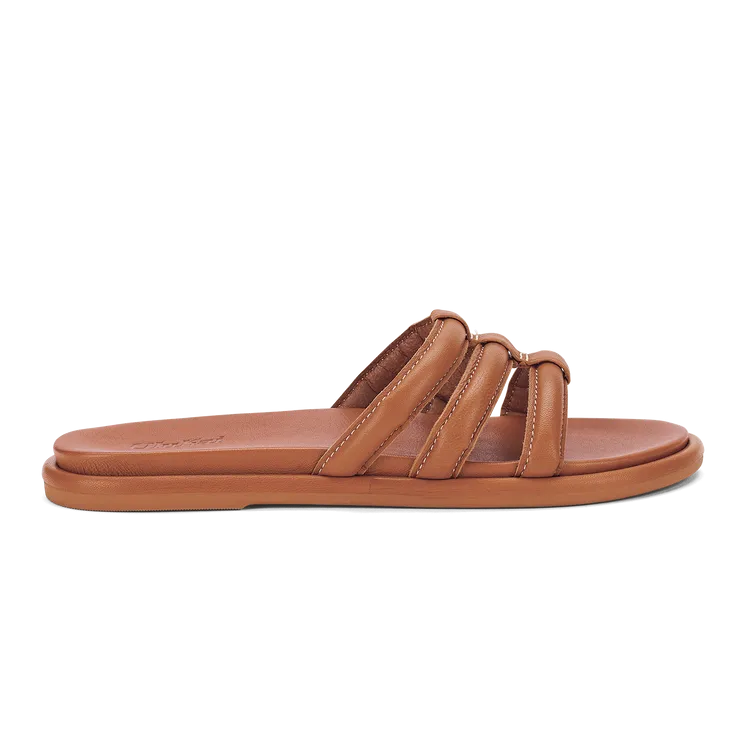 Olukai Tiare Slide Leather Sandals Women's