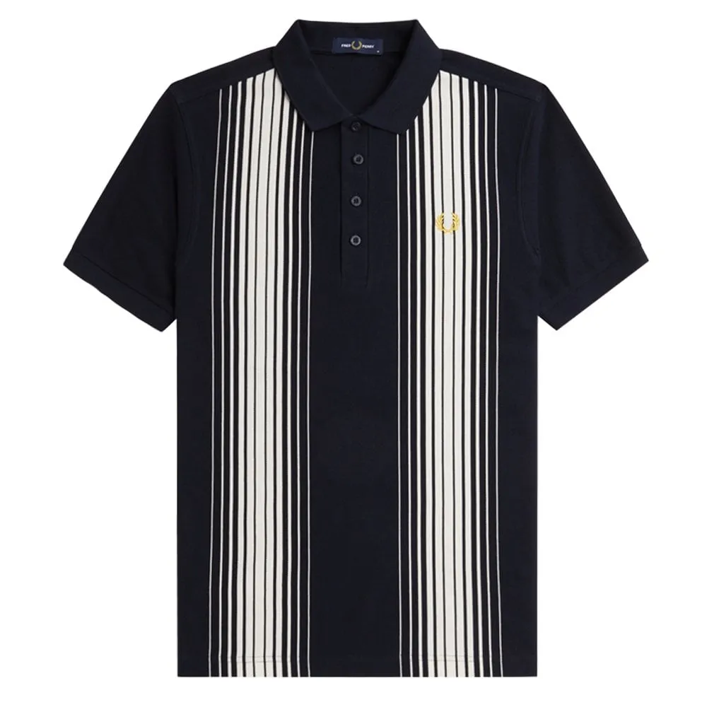 Ombre Stripe Polo Shirt 