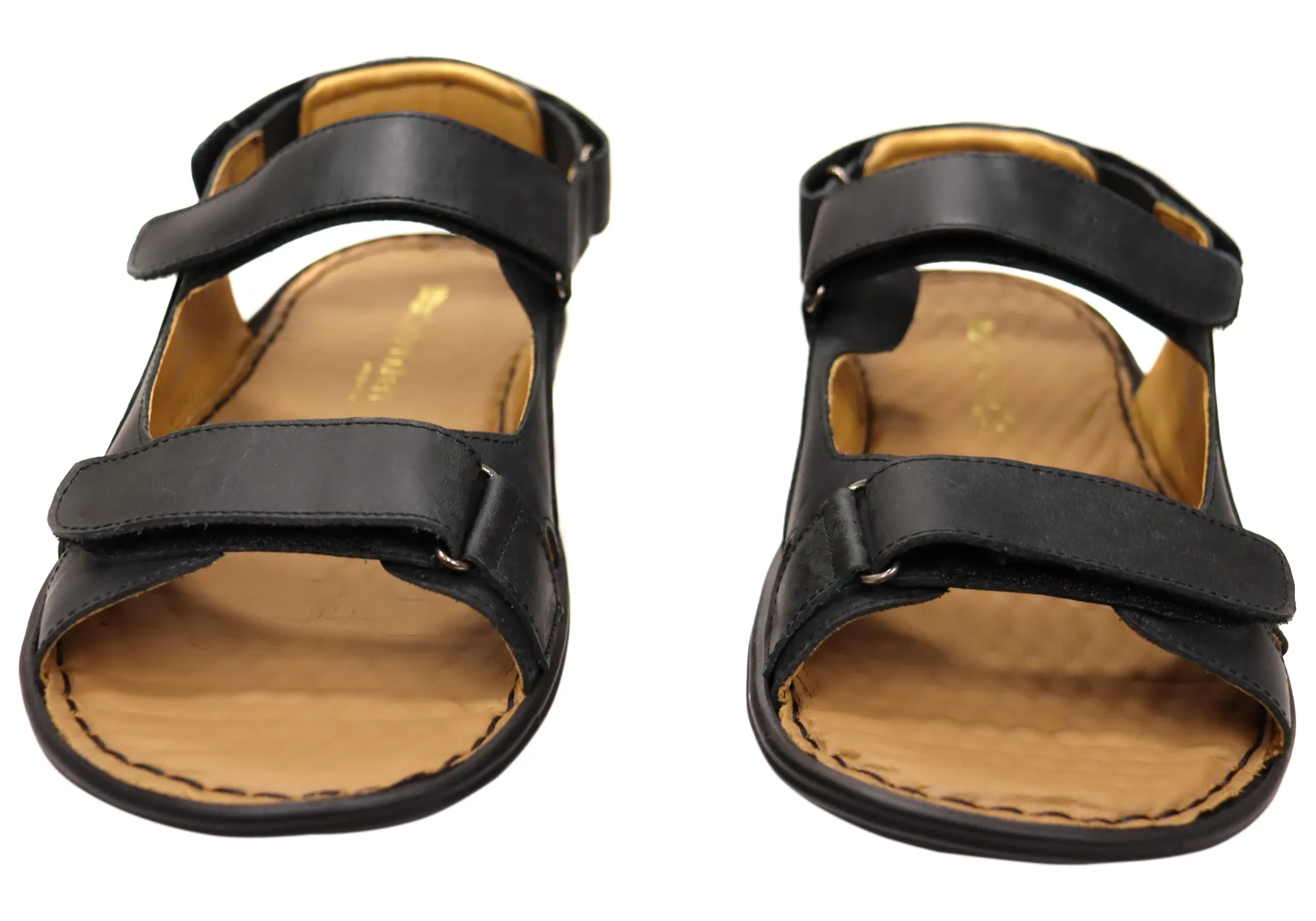 Opananken Miles Mens Comfortable Leather Adjustable Sandals