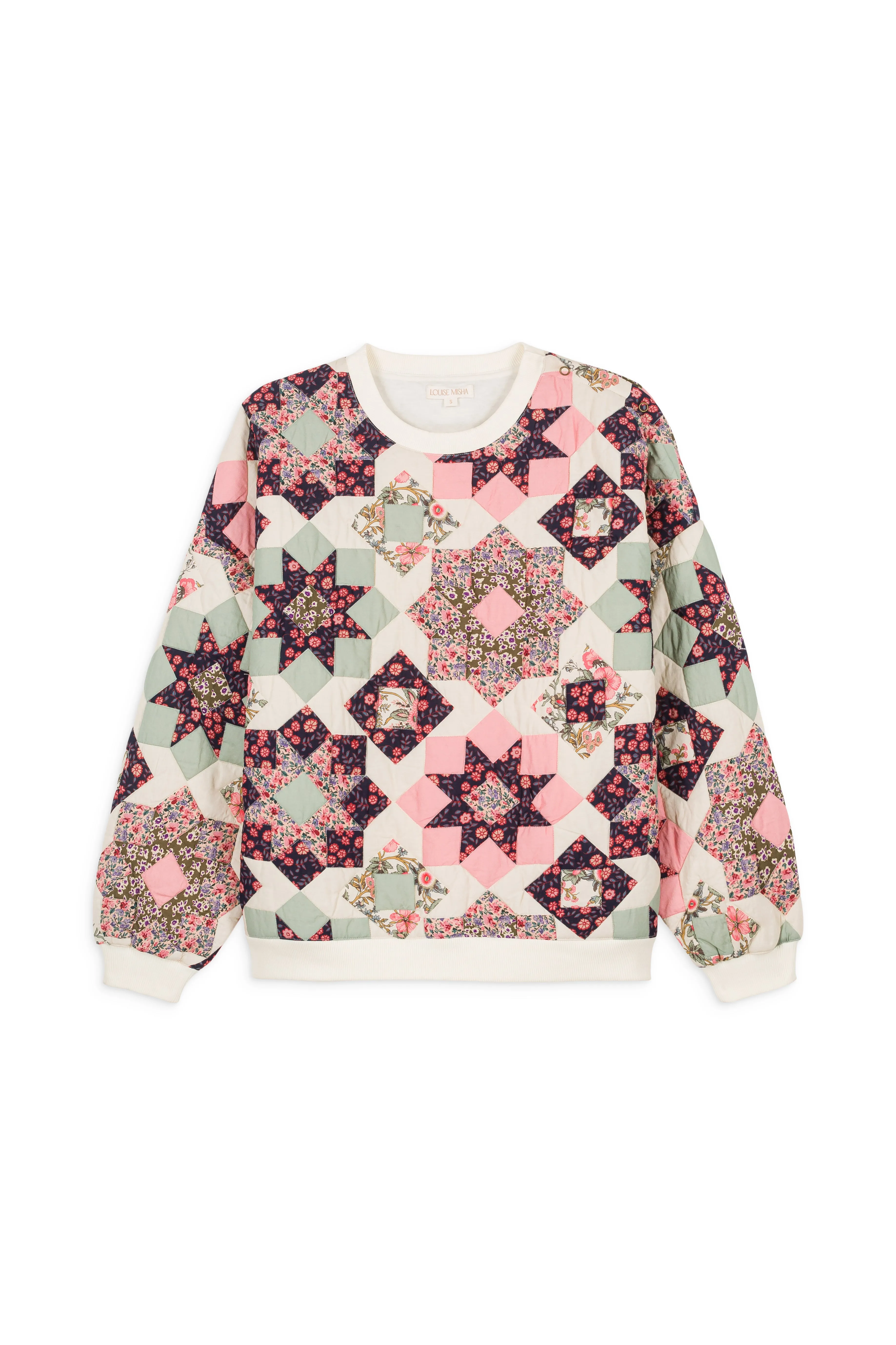 Pantine Star Patchwork Sweatshirt by Louise Misha