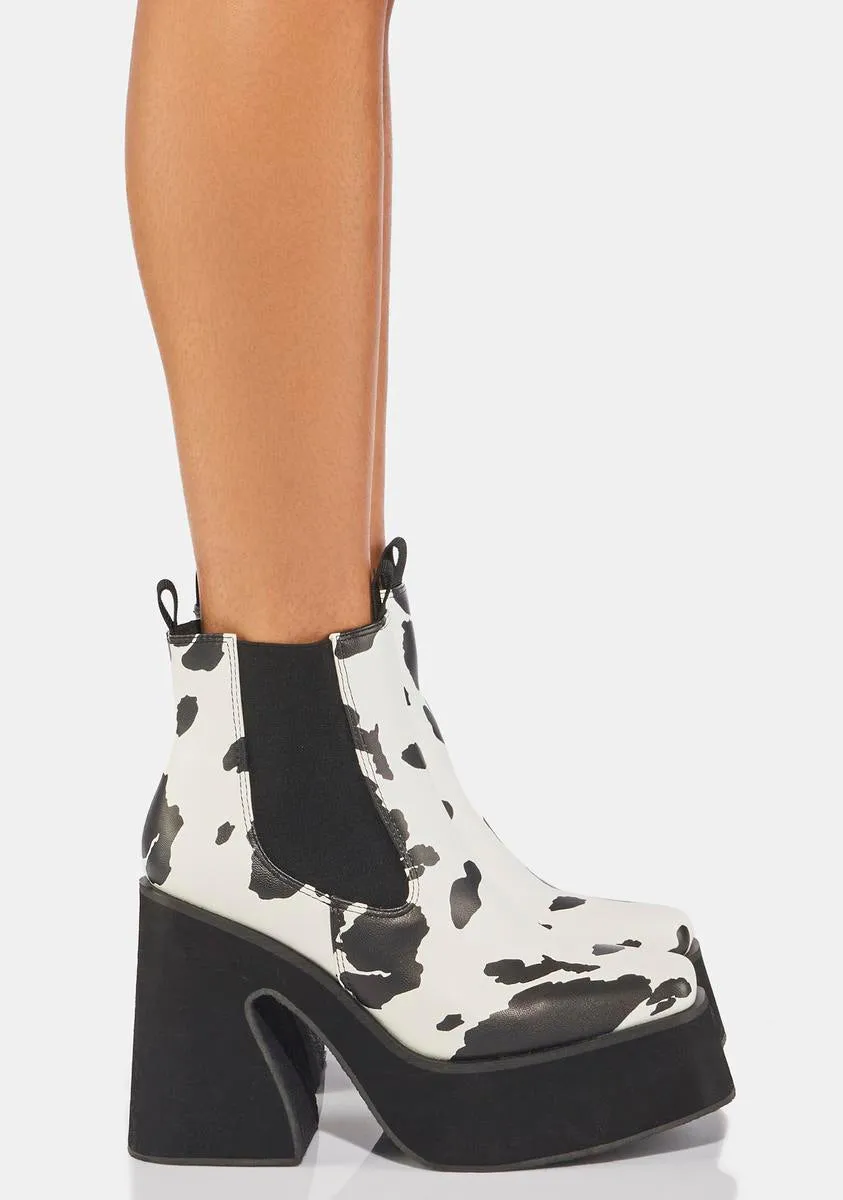 Parva Heeled Platform Boots