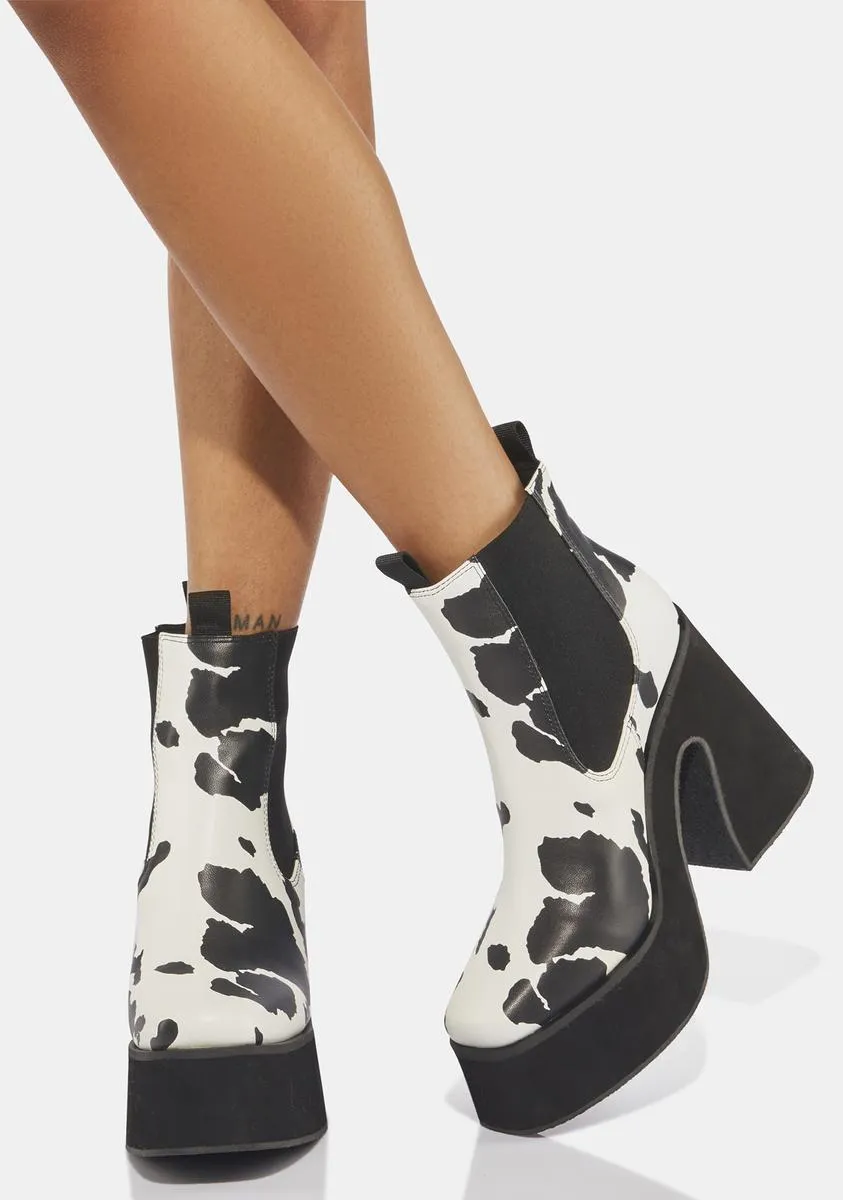 Parva Heeled Platform Boots