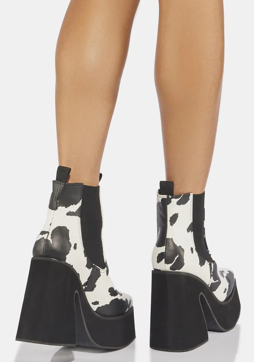 Parva Heeled Platform Boots